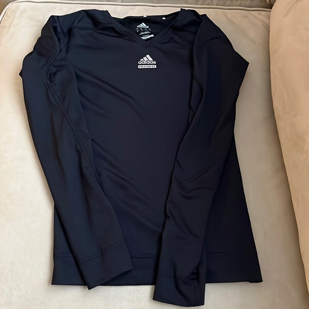 Adidas | Climalite Techfit Long-sleeve | Small
